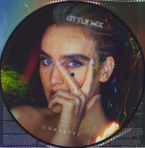 Little Mix Confetti - Perrie Edition picture disc LP (vinyl picture disc album) UK L8WPDCO775772