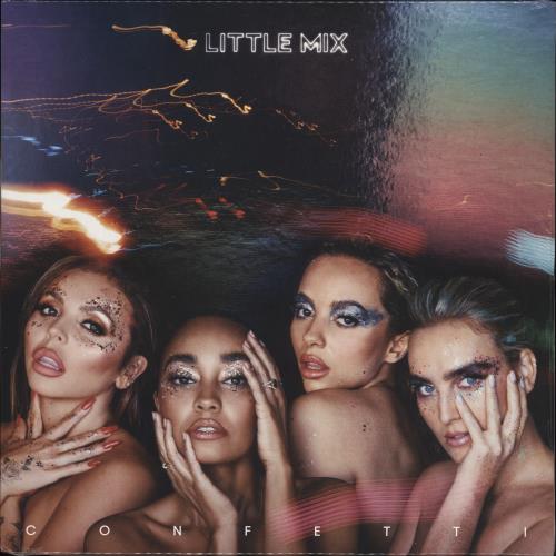 Little Mix Confetti - Splattered Vinyl - Sealed vinyl LP album (LP record) UK L8WLPCO775830