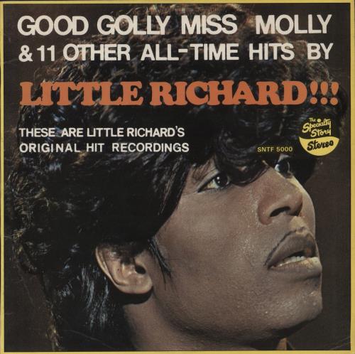Little Richard All Time Hits! vinyl LP album (LP record) UK LTRLPAL487373