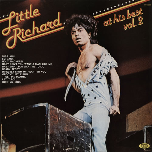 Little Richard At His Best Vol. 2 vinyl LP album (LP record) Italian LTRLPAT574133