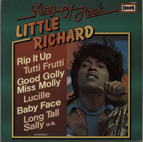 Little Richard King Of Rock vinyl LP album (LP record) German LTRLPKI637263