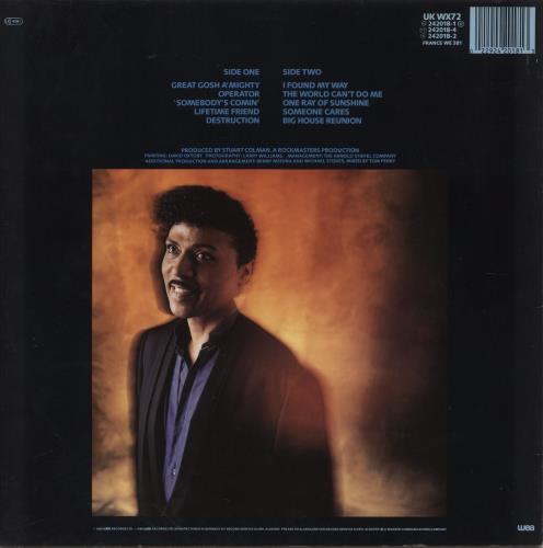 Little Richard Lifetime Friend vinyl LP album (LP record) UK LTRLPLI861698