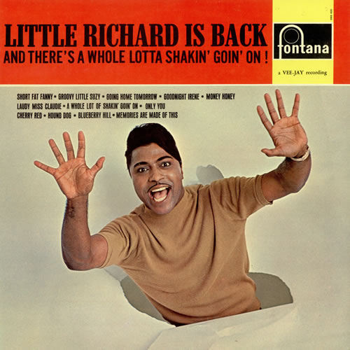 Little Richard Little Richard Is Back vinyl LP album (LP record) UK LTRLPLI470339