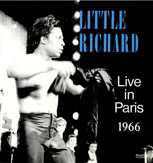 Little Richard Live In Paris 1966 vinyl LP album (LP record) UK LTRLPLI562743