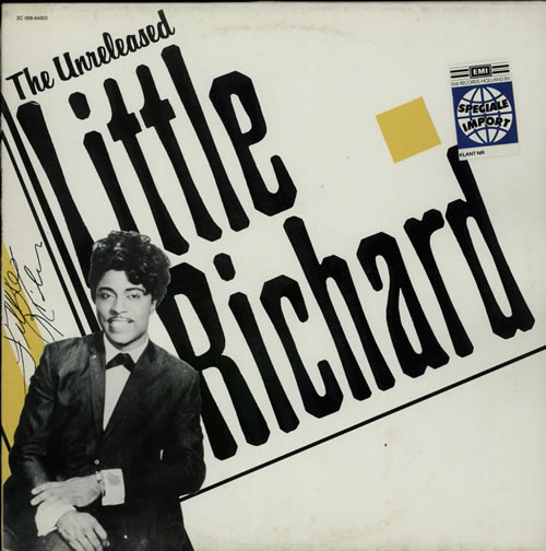 Little Richard The Unreleased Little Richard vinyl LP album (LP record) French LTRLPTH625843