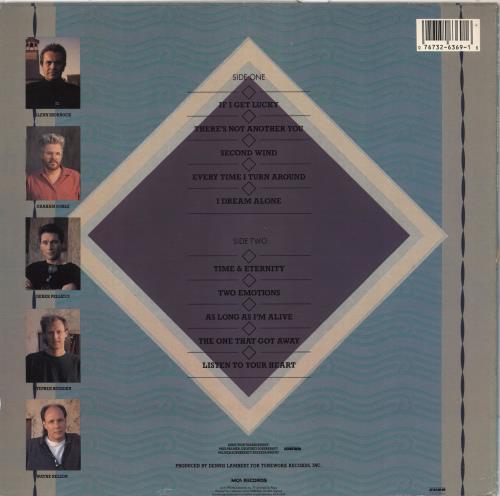Little River Band Get Lucky vinyl LP album (LP record) US LRBLPGE709559