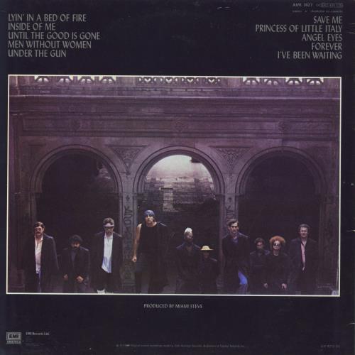 Little Steven Men Without Women - Song Hype Stickered vinyl LP album (LP record) UK LTSLPME800631