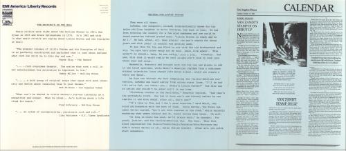 Little Steven Men Without Women media press kit US LTSKIME403088