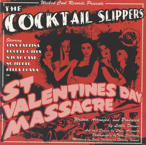 Little Steven St. Valentine's Day Massacre/ Heard You Got A Thing For Me 7" vinyl single (7 inch record / 45) US LTS07ST492716