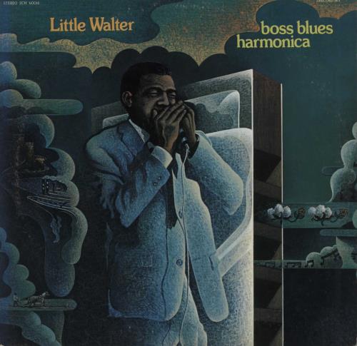 Little Walter Boss Blues Harmonica 2-LP vinyl record set (Double LP Album) US LTW2LBO655697