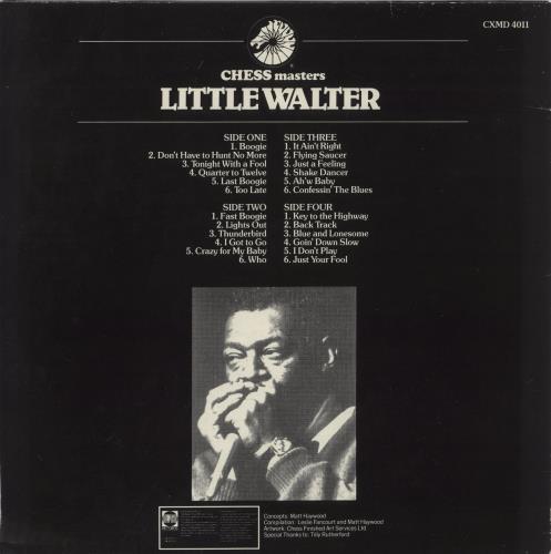 Little Walter Little Walter Vol. 2 2-LP vinyl record set (Double LP Album) UK LTW2LLI514975