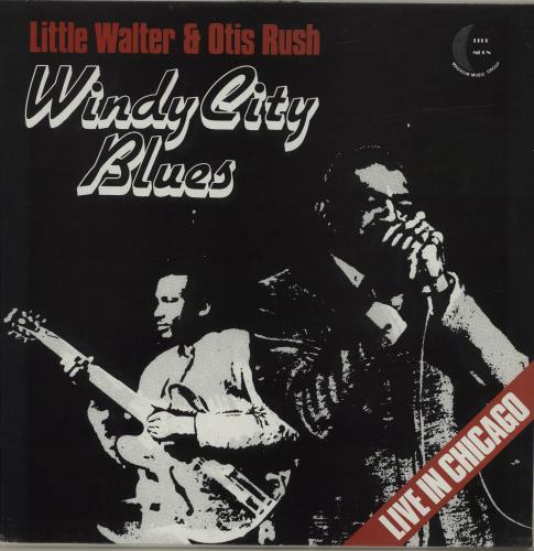 Little Walter Windy City Blues vinyl LP album (LP record) UK LTWLPWI685602