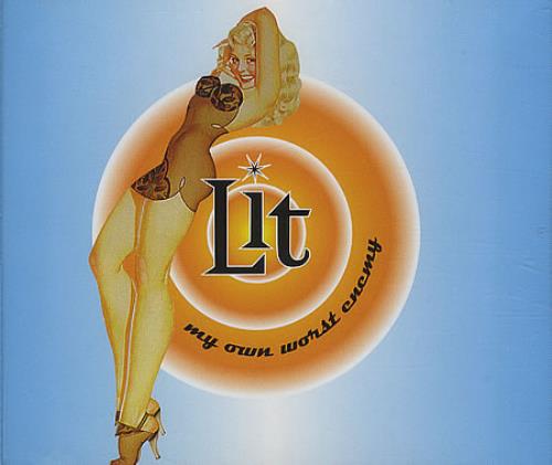 Lit My Own Worst Enemy CD single (CD5 / 5") UK TILC5MY388199