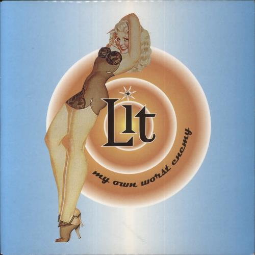 Lit My Own Worst Enemy 7" vinyl single (7 inch record / 45) UK TIL07MY768655