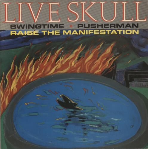 Live Skull Pusherman - promo 12" vinyl single (12 inch record / Maxi-single) US L0W12PU860768