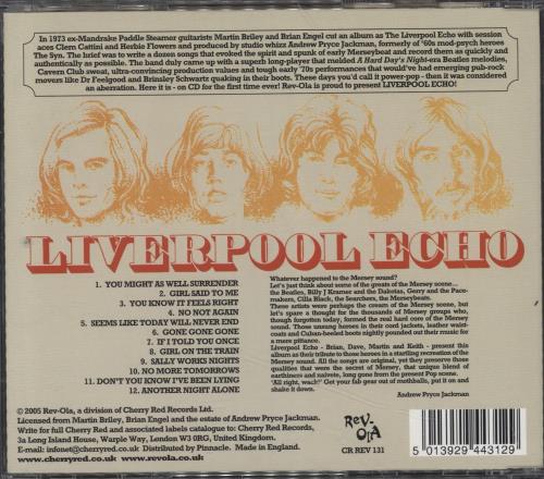 Liverpool Echo Liverpool Echo CD album (CDLP) UK ECOCDLI779406
