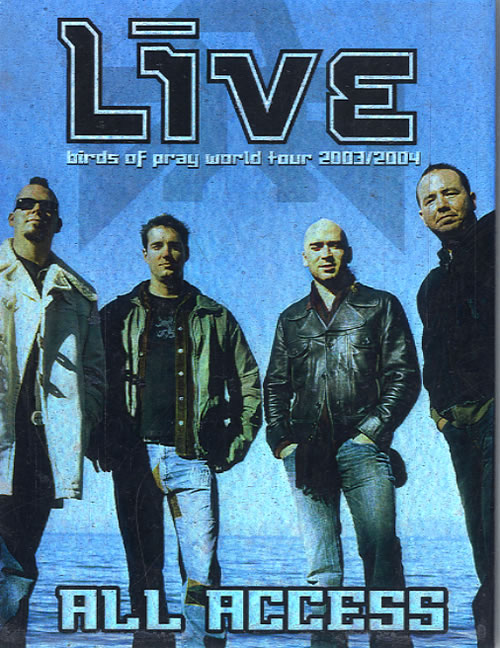 Live 2003 Tour Itinerary And AAA Pass Itinerary UK LVEITTO558136