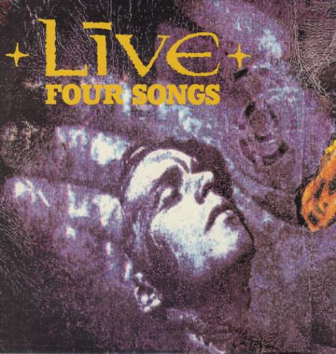 Live Four Songs - Green Vinyl 12" vinyl single (12 inch record / Maxi-single) French LVE12FO358488