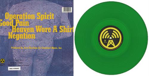 Live Four Songs - Green Vinyl 12" vinyl single (12 inch record / Maxi-single) French LVE12FO358488