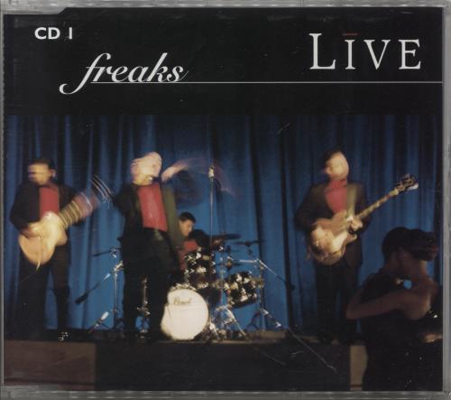Live Freaks - CD 1 CD single (CD5 / 5") UK LVEC5FR150860