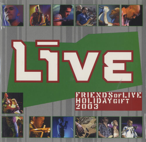 Live Friends Of Live - Holiday Gift 2003 CD single (CD5 / 5") US LVEC5FR275688