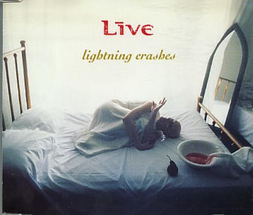 Live Lightning Crashes CD single (CD5 / 5") UK LVEC5LI152452