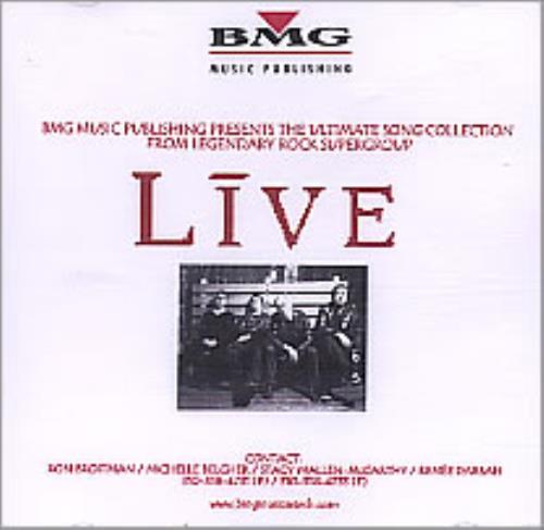 Live Live CD-R acetate US LVECRLI231204