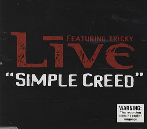 Live Simple Creed CD single (CD5 / 5") Australian LVEC5SI310448