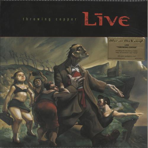 Live Throwing Copper - 180 Gram vinyl LP album (LP record) Dutch LVELPTH724794