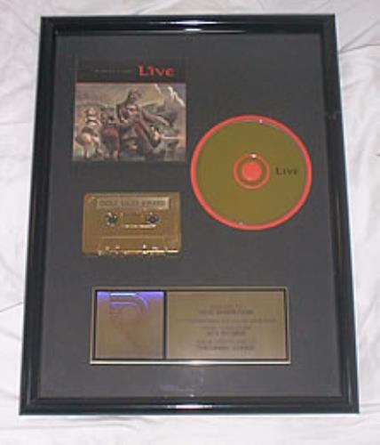 Live Throwing Copper award disc US LVEAWTH191239