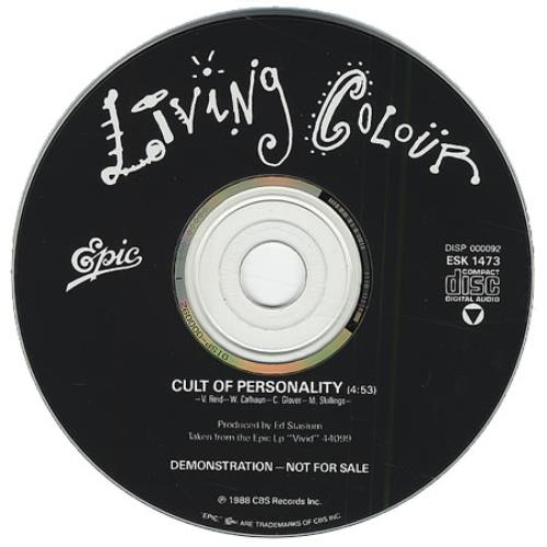 Living Colour Cult Of Personality CD single (CD5 / 5") US LIVC5CU412489