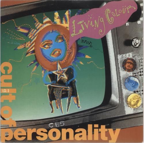 Living Colour Cult Of Personality 7" vinyl single (7 inch record / 45) UK LIV07CU745538