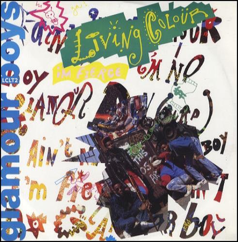 Living Colour Glamour Boys 12" vinyl single (12 inch record / Maxi-single) UK LIV12GL120835