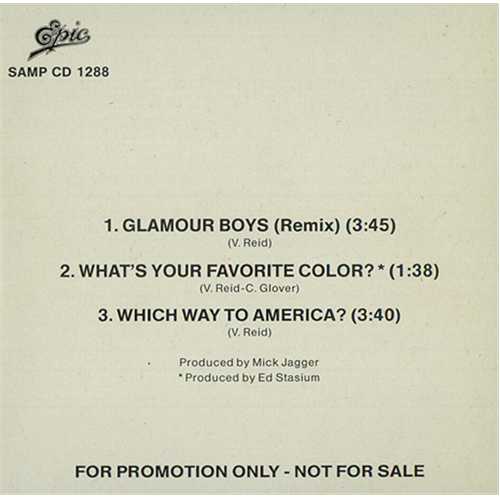 Living Colour Glamour Boys 3" CD single (CD3) UK LIVC3GL407189