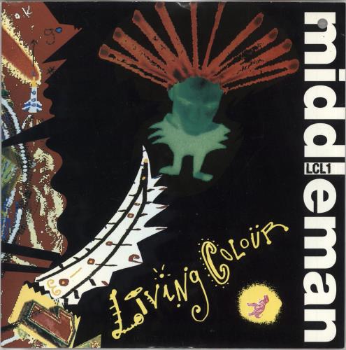 Living Colour Middle Man 7" vinyl single (7 inch record / 45) UK LIV07MI26684