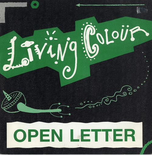 Living Colour Open Letter 7" vinyl single (7 inch record / 45) Spanish LIV07OP559457