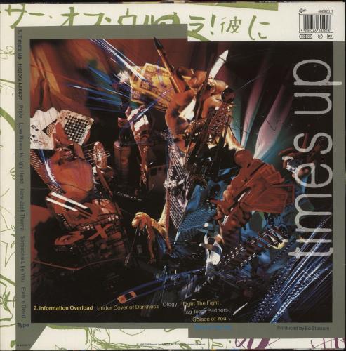 Living Colour Time's Up - Stickered sleeve vinyl LP album (LP record) UK LIVLPTI362594