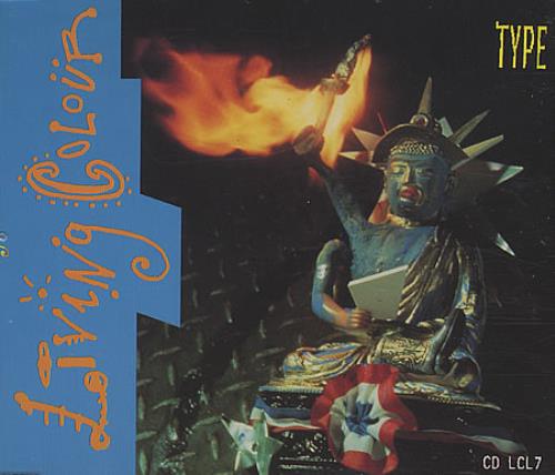 Living Colour Type CD single (CD5 / 5") UK LIVC5TY51247