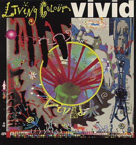 Living Colour Vivid vinyl LP album (LP record) UK LIVLPVI384148