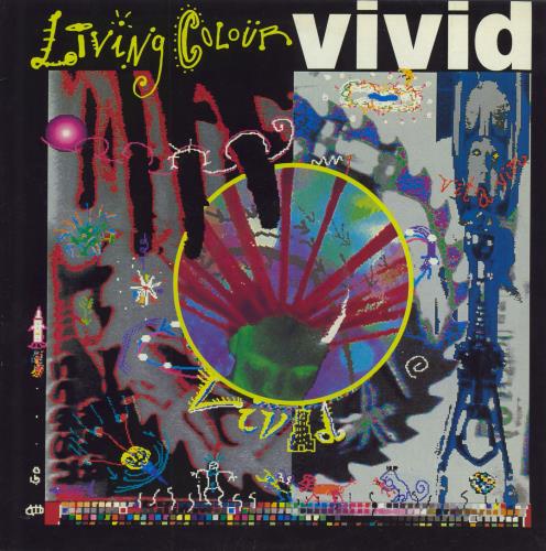 Living Colour Vivid vinyl LP album (LP record) UK LIVLPVI384148