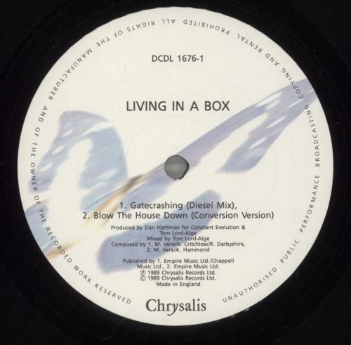 Living In A Box Gatecrashing 2-LP vinyl record set (Double LP Album) UK LIB2LGA248989