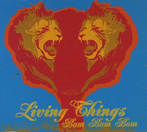 Living Things Bom Bom Bom CD single (CD5 / 5") UK LIHC5BO352017