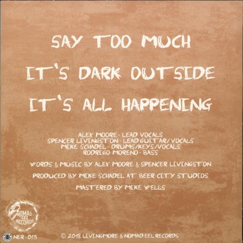 Livingmore It's All Happening 7" vinyl single (7 inch record / 45) US -NW07IT885679