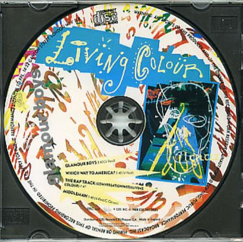 Living Colour Glamour Boys UK CD Single CD5 5 42925 