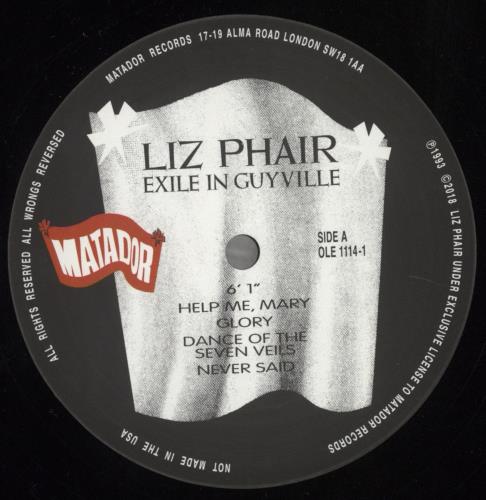 Liz Phair Exile In Guyville 2-LP vinyl record set (Double LP Album) US LZP2LEX857176