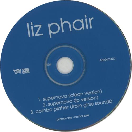 Liz Phair Supernova CD single (CD5 / 5") UK LZPC5SU39084