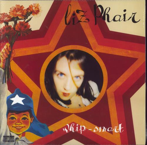 Liz Phair Whip-Smart - Clear with Orange Smoke Vinyl vinyl LP album (LP record) UK LZPLPWH833042