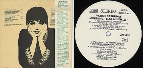 Liza Minnelli Come Saturday Morning vinyl LP album (LP record) Japanese LIZLPCO242174