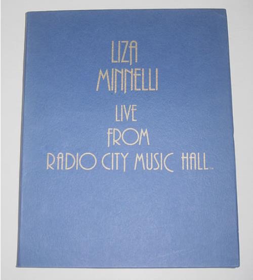 Liza Minnelli Live From Radio City Music Hall box set UK LIZBXLI52866