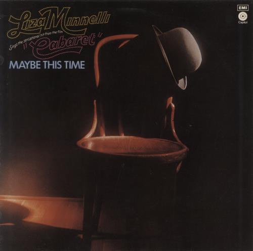 Liza Minnelli Maybe This Time - EX vinyl LP album (LP record) UK LIZLPMA362178